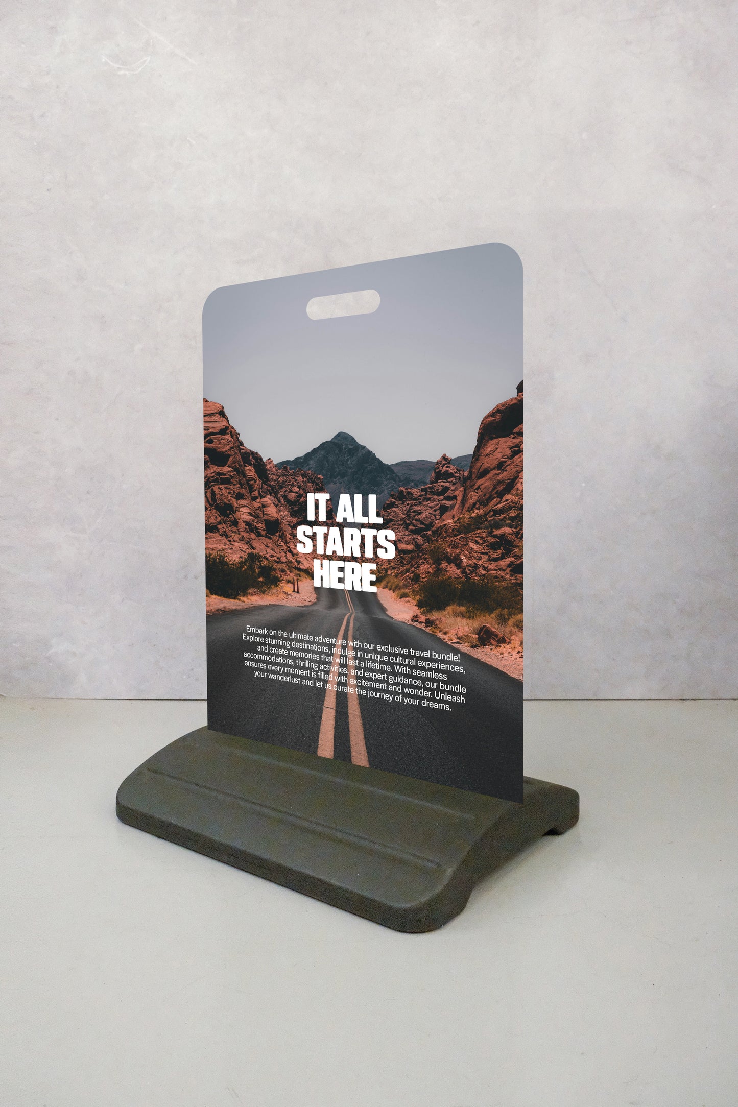 Standard Adventure Footpath Sign