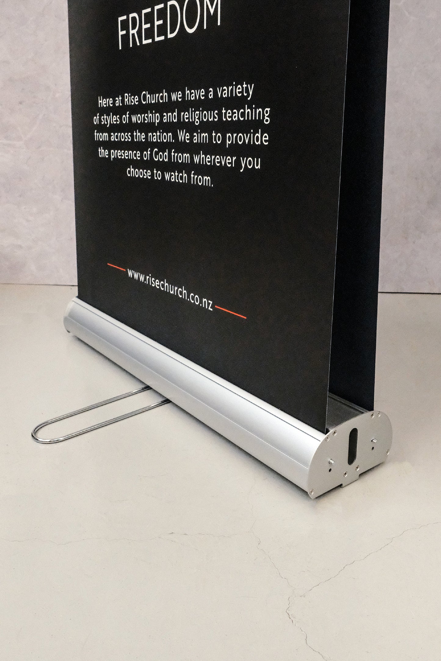 PayLater App Double Sided Pull-Up Banner