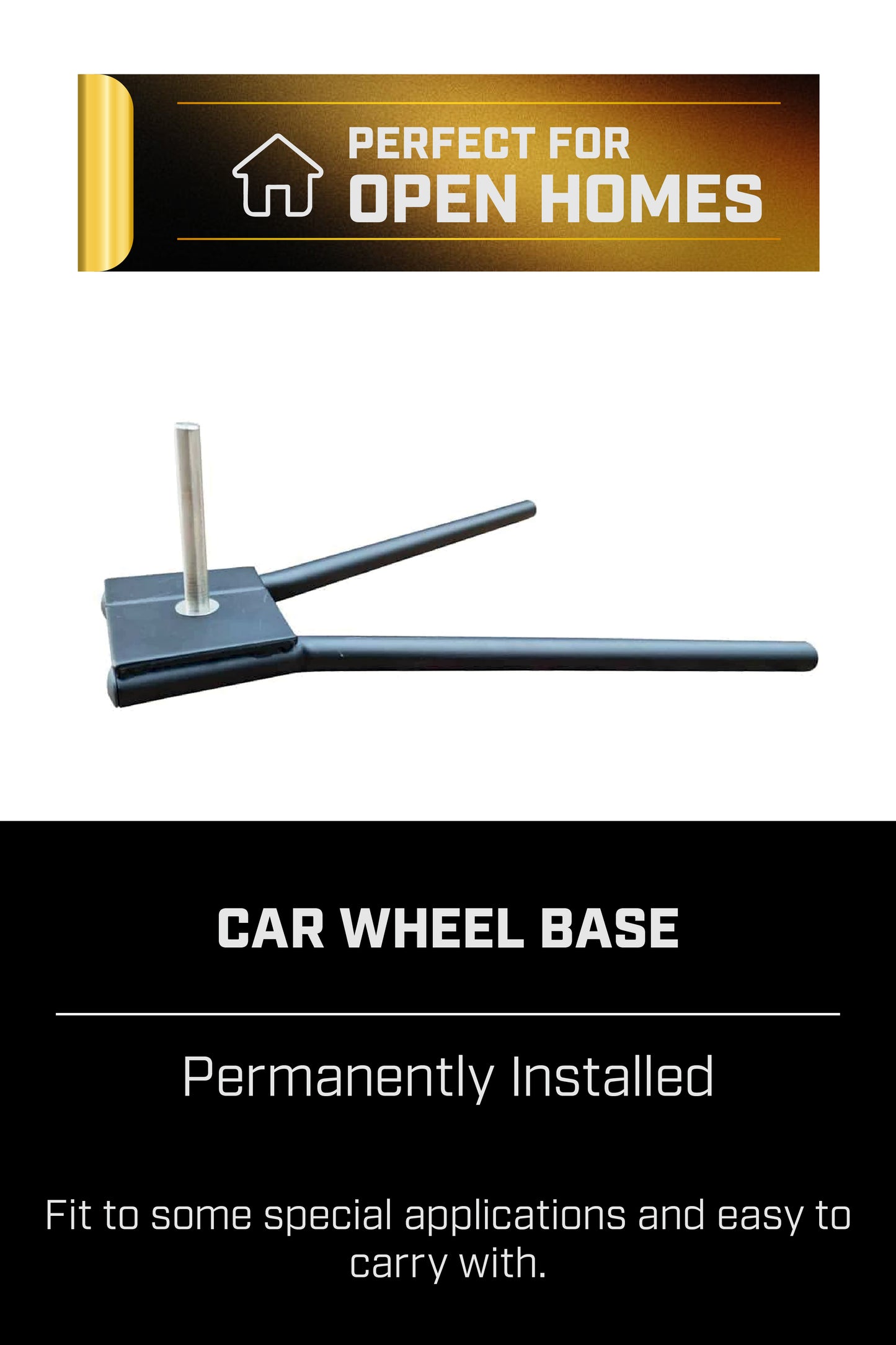 Car Wheel Flag Base
