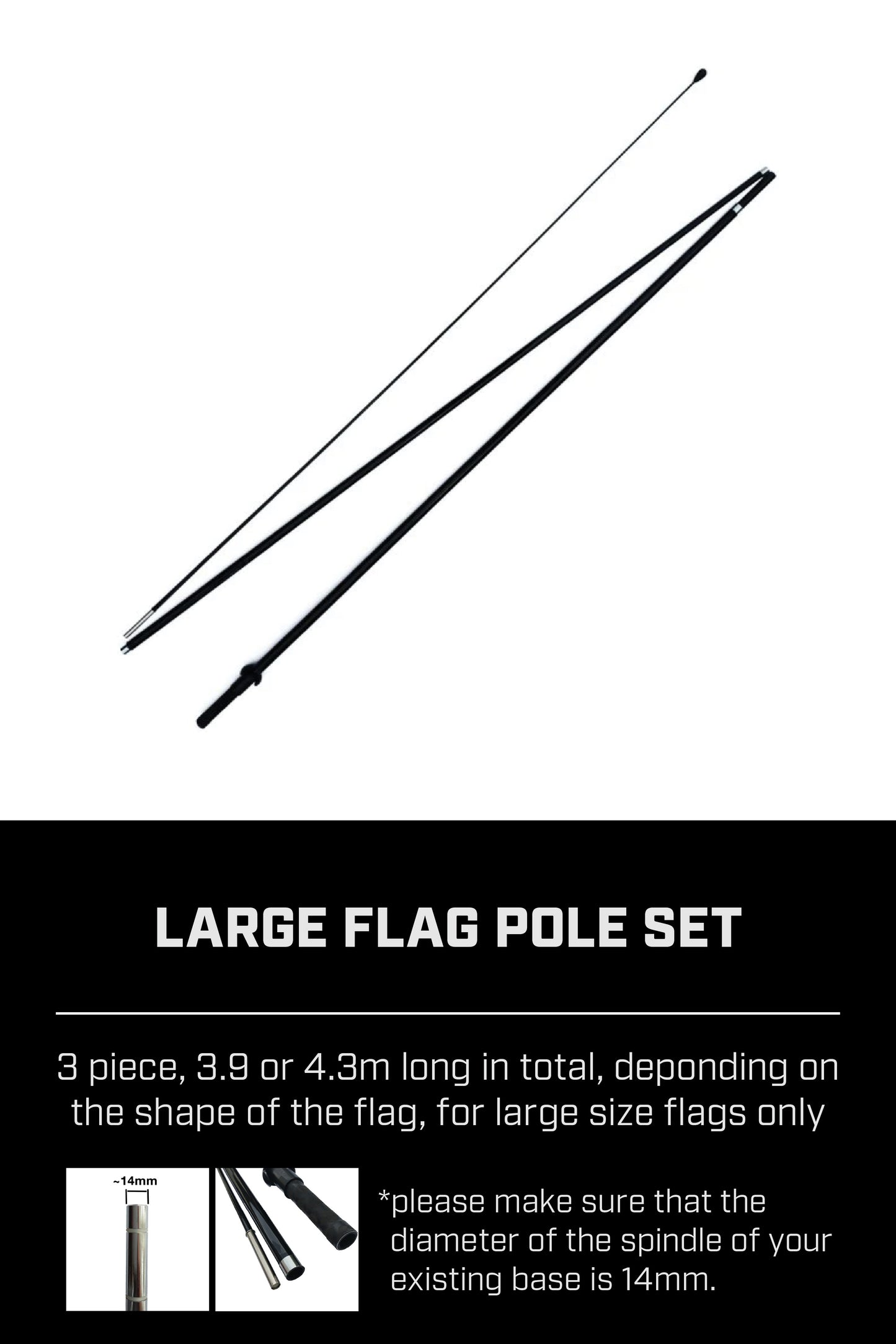 Large Flag Pole