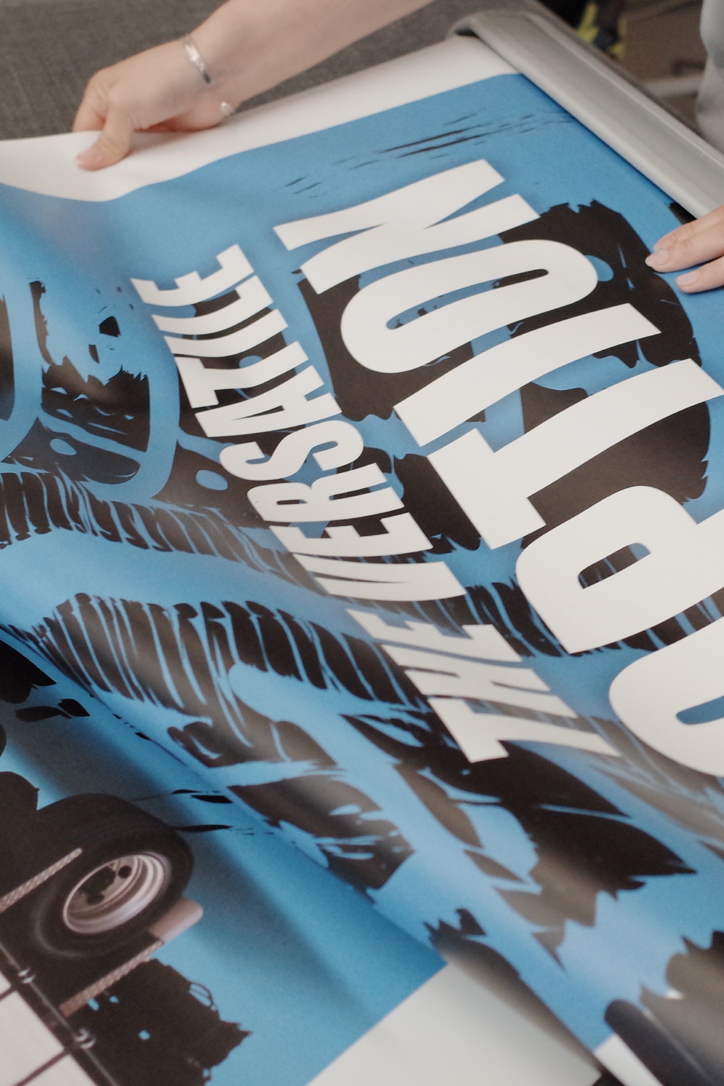 Car Dealership Pull-up Banner 850 x 2000mm