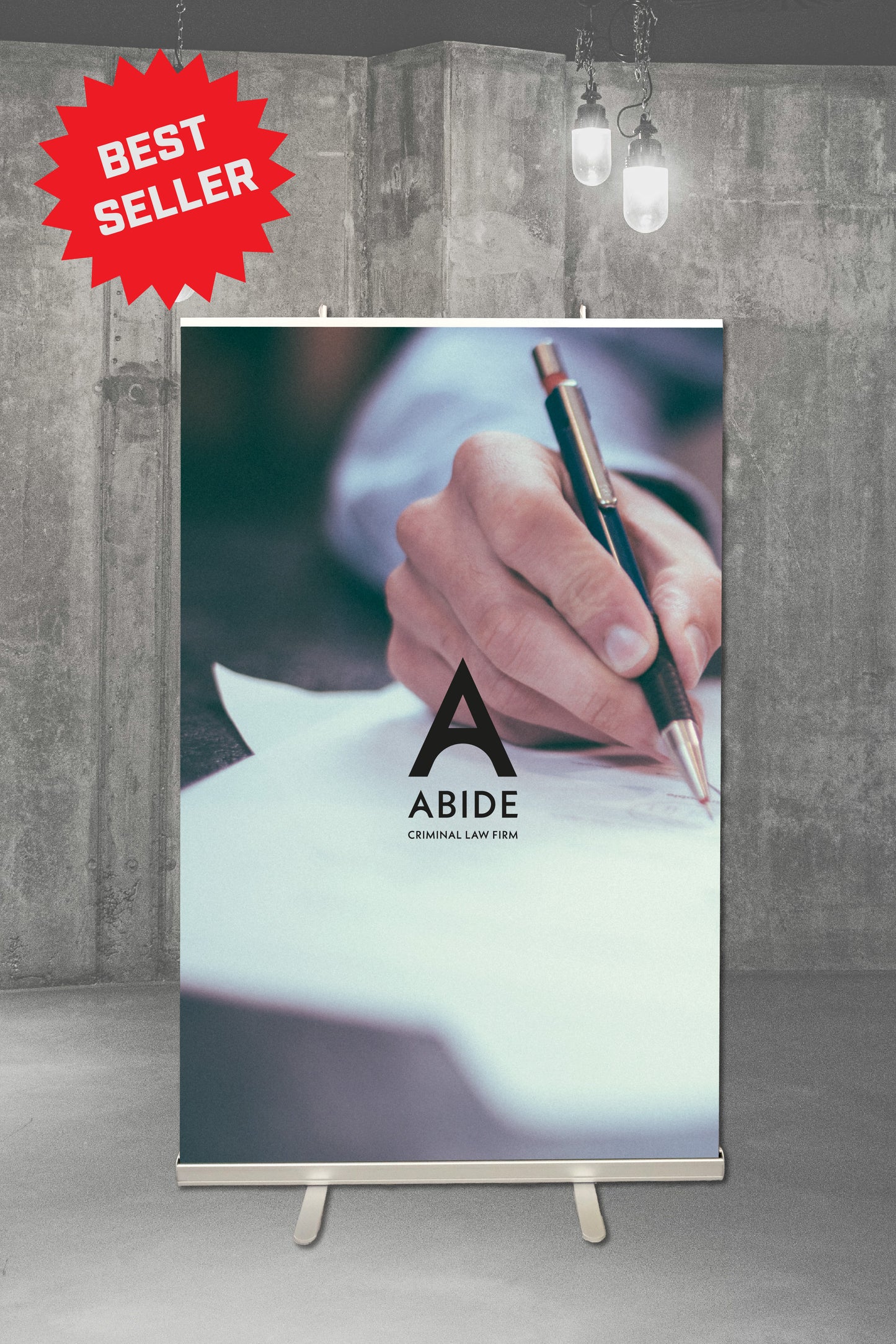 Criminal Law Firm Pull-up Banner 1200 x 2000mm