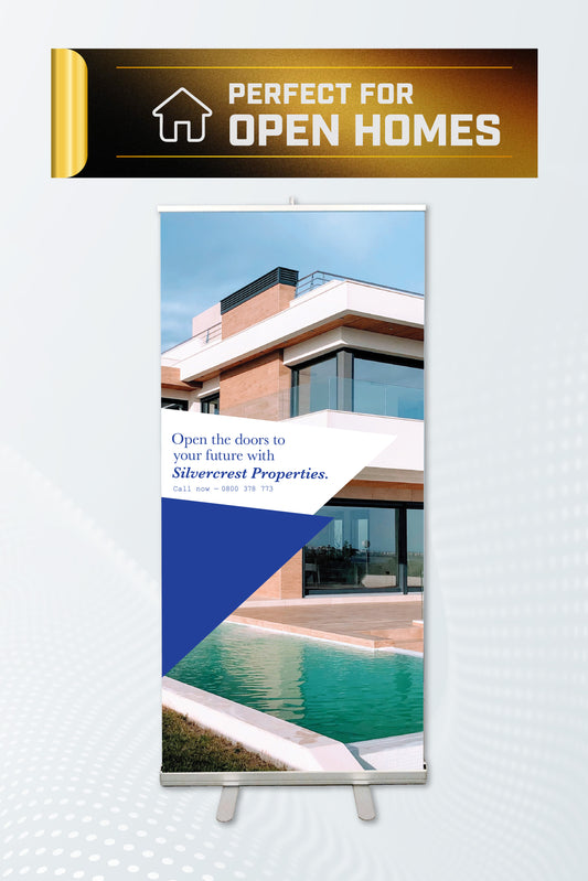 Real Estate Pull-up Banner 850 x 2000mm