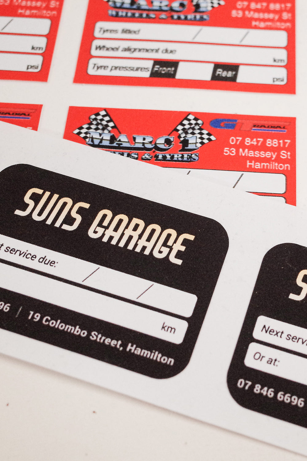 Auto Company Service sticker