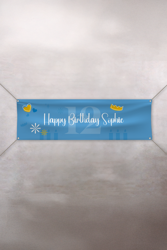 Birthday Banners - 2200 x 1450 mm