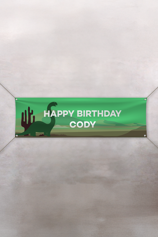 Birthday Banners - 1220 x 610 mm
