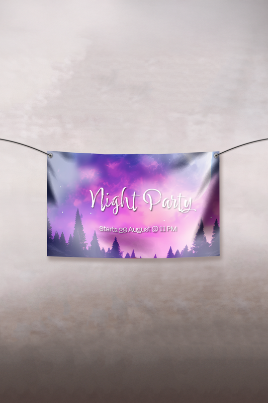 Party Banners - 2200 x 1450 mm