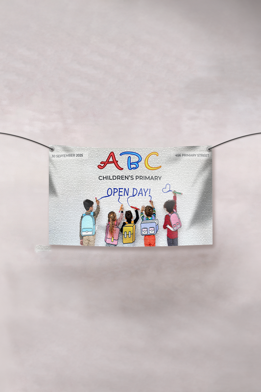 School Banners - 1830 x 610 mm