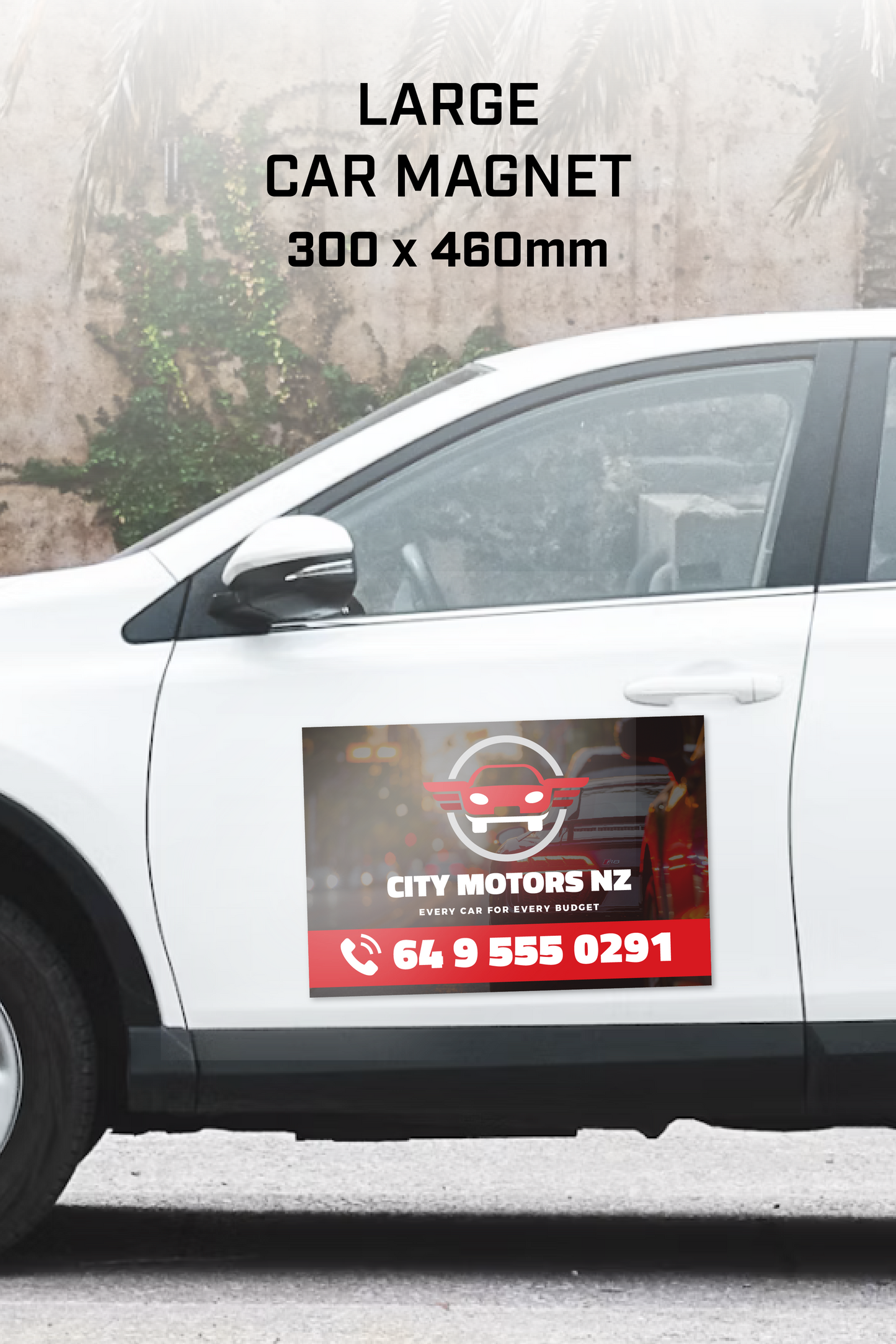 Car Magnets | Magnetic Sign (Large)