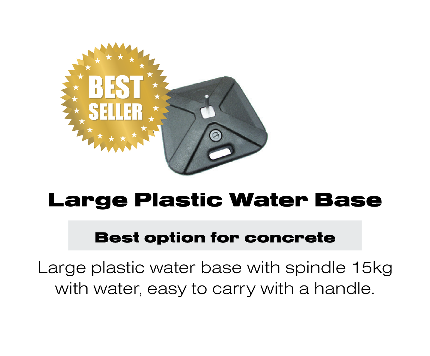 Water Flag Base (Plastic)