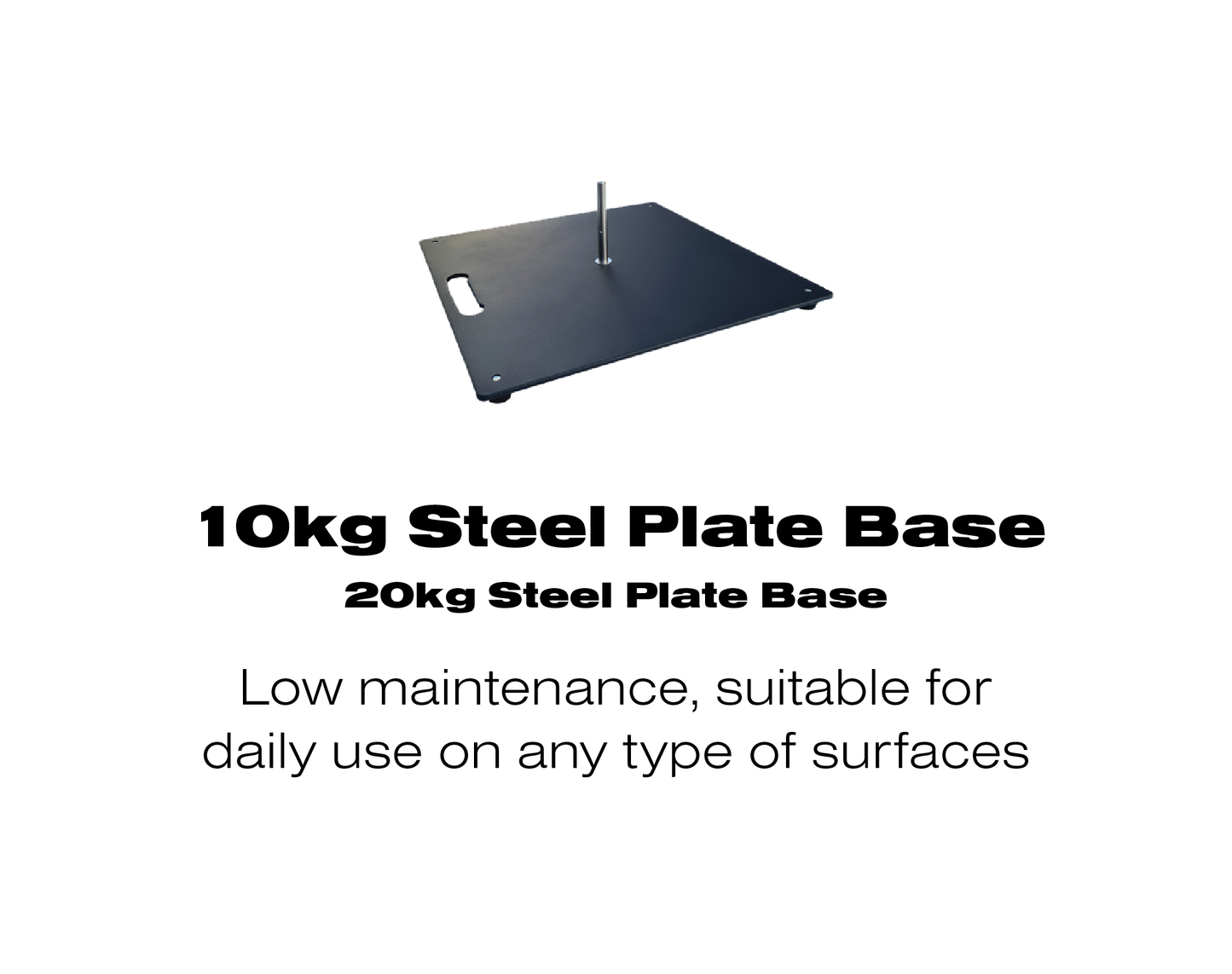 Small Single Sided Feather Flag Kit Set