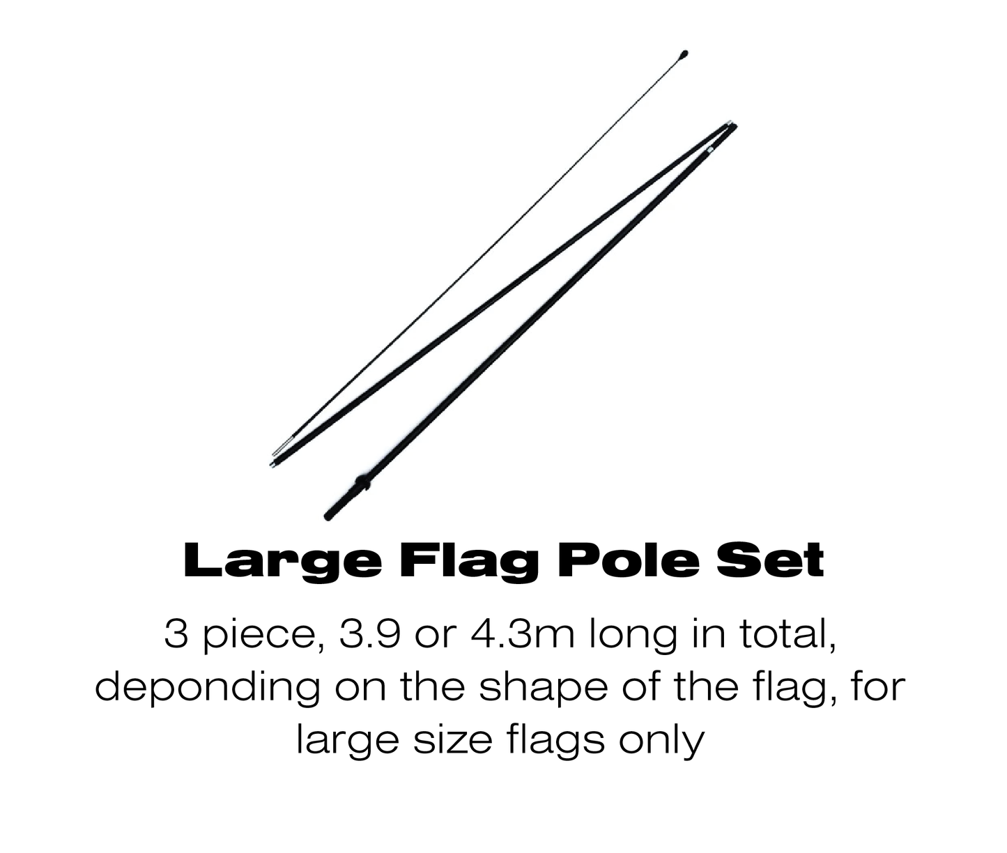 Large Flag Pole