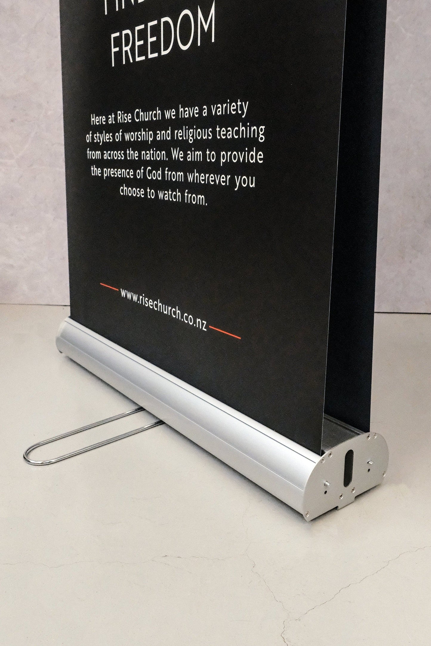 Luxury Pull Up Double Sided Banner