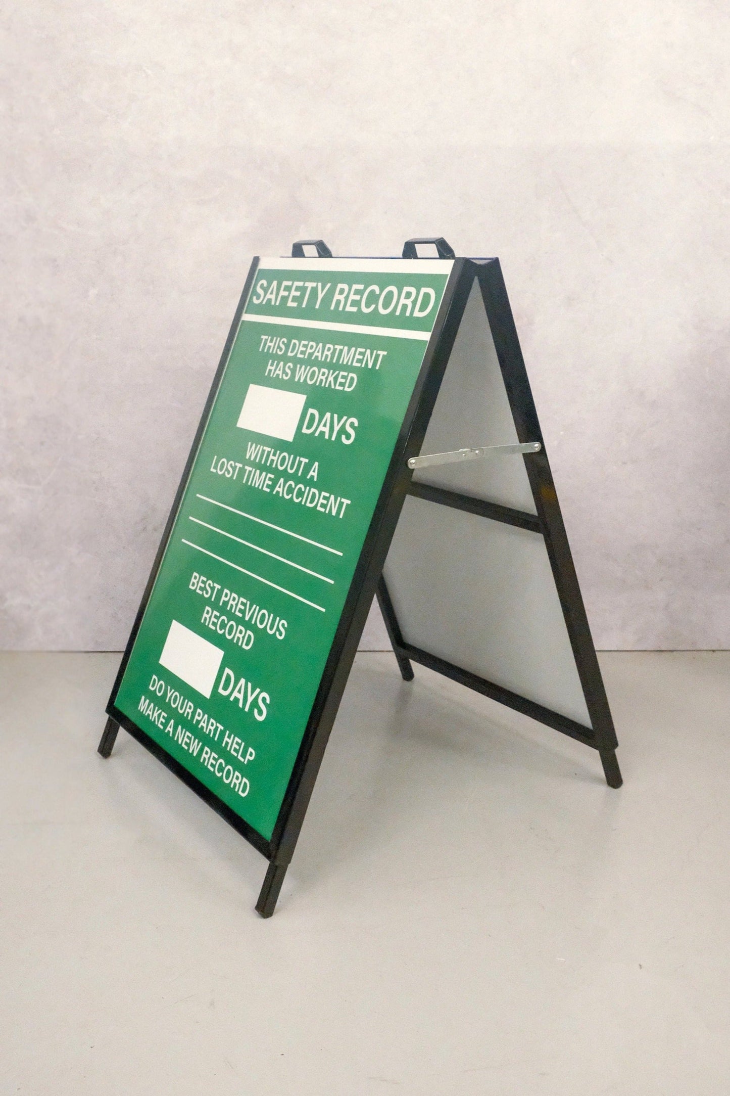 A-Frame Safety Footpath Sign