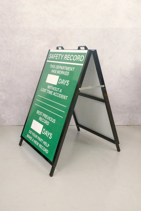 A-Frame Safety Footpath Sign