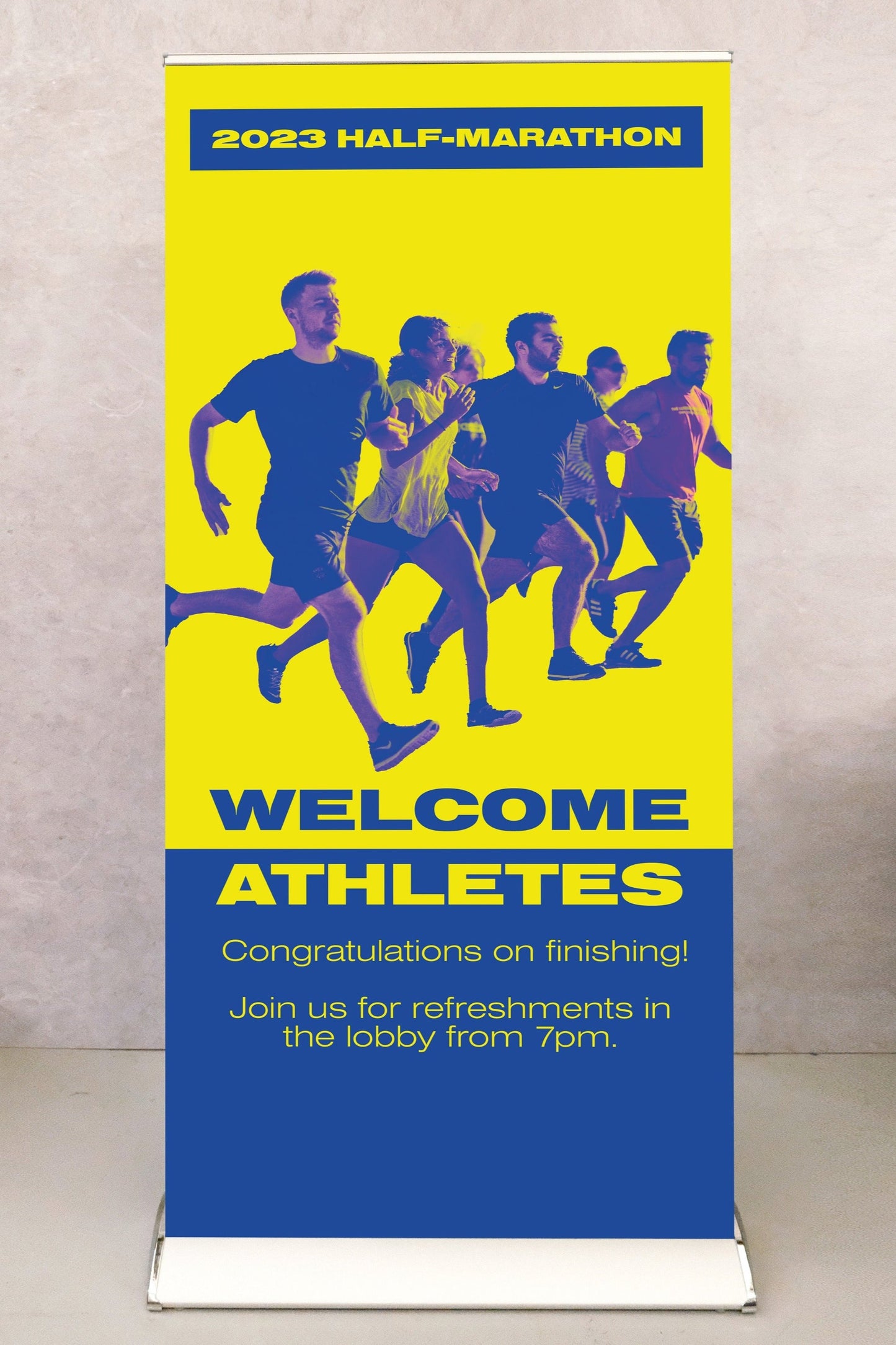 Prestige Pull Up Banner Silver Frame