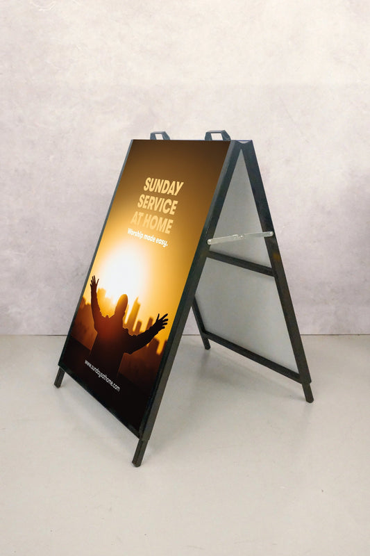 A Frame Footpath Sign