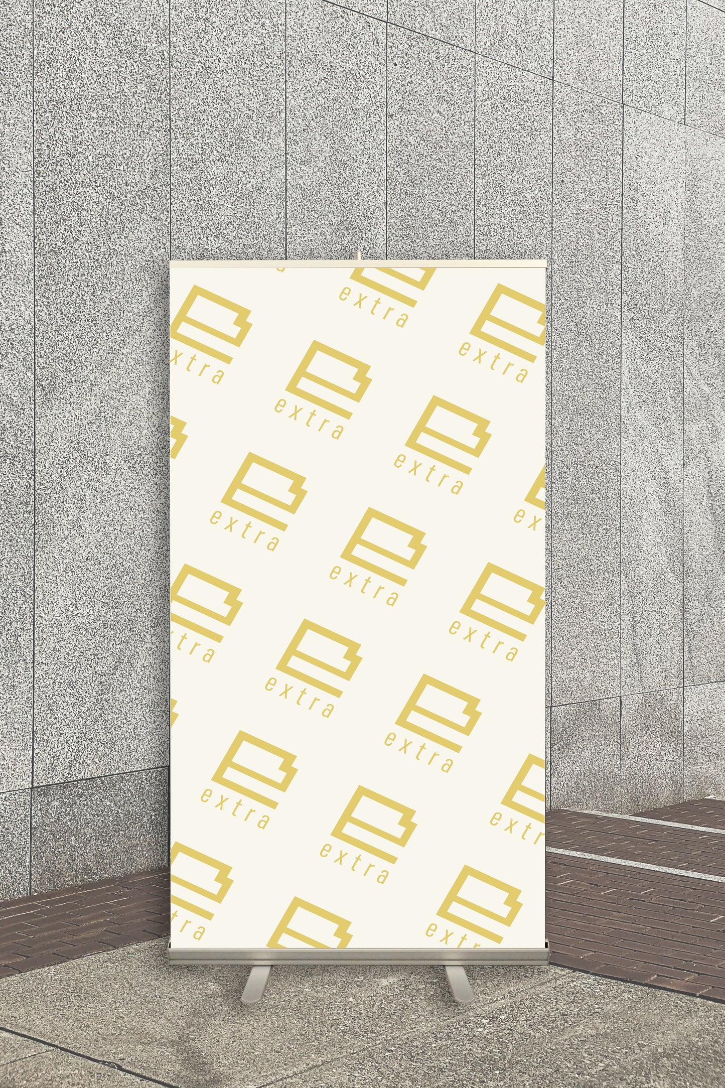 Brand Logo Pull Up Banners - 1000 x 2020 mm