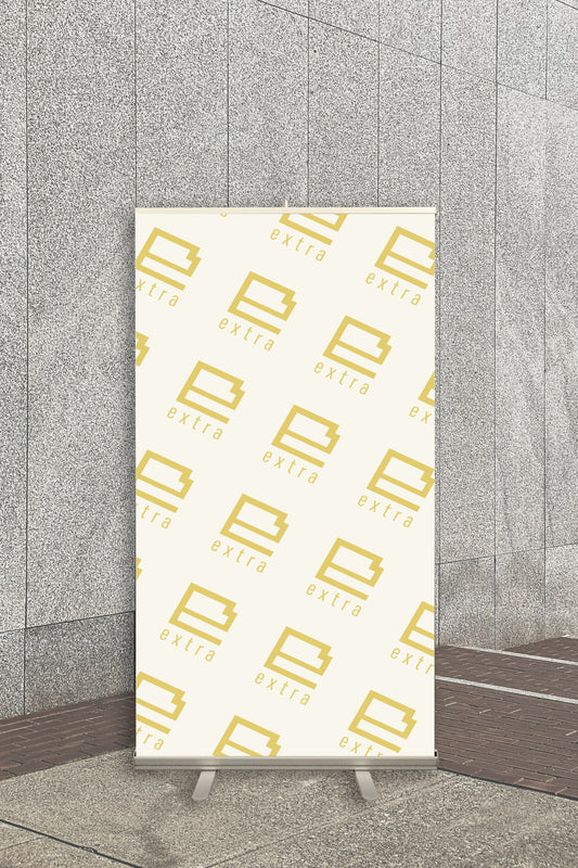 Brand Logo Pull Up Banners - 1000 x 2020 mm
