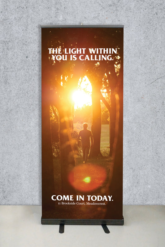 Standard Roll Up Banner Church