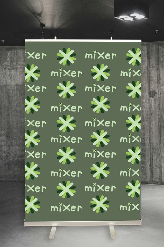 Standard Roll Up Banner - 1000 x 2000 mm