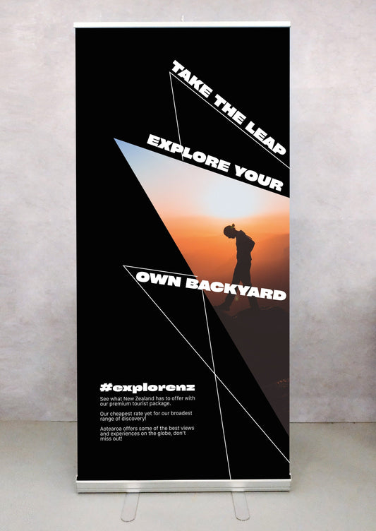 School Camp Experience Pull Up Banner - 850 x 2040 mm