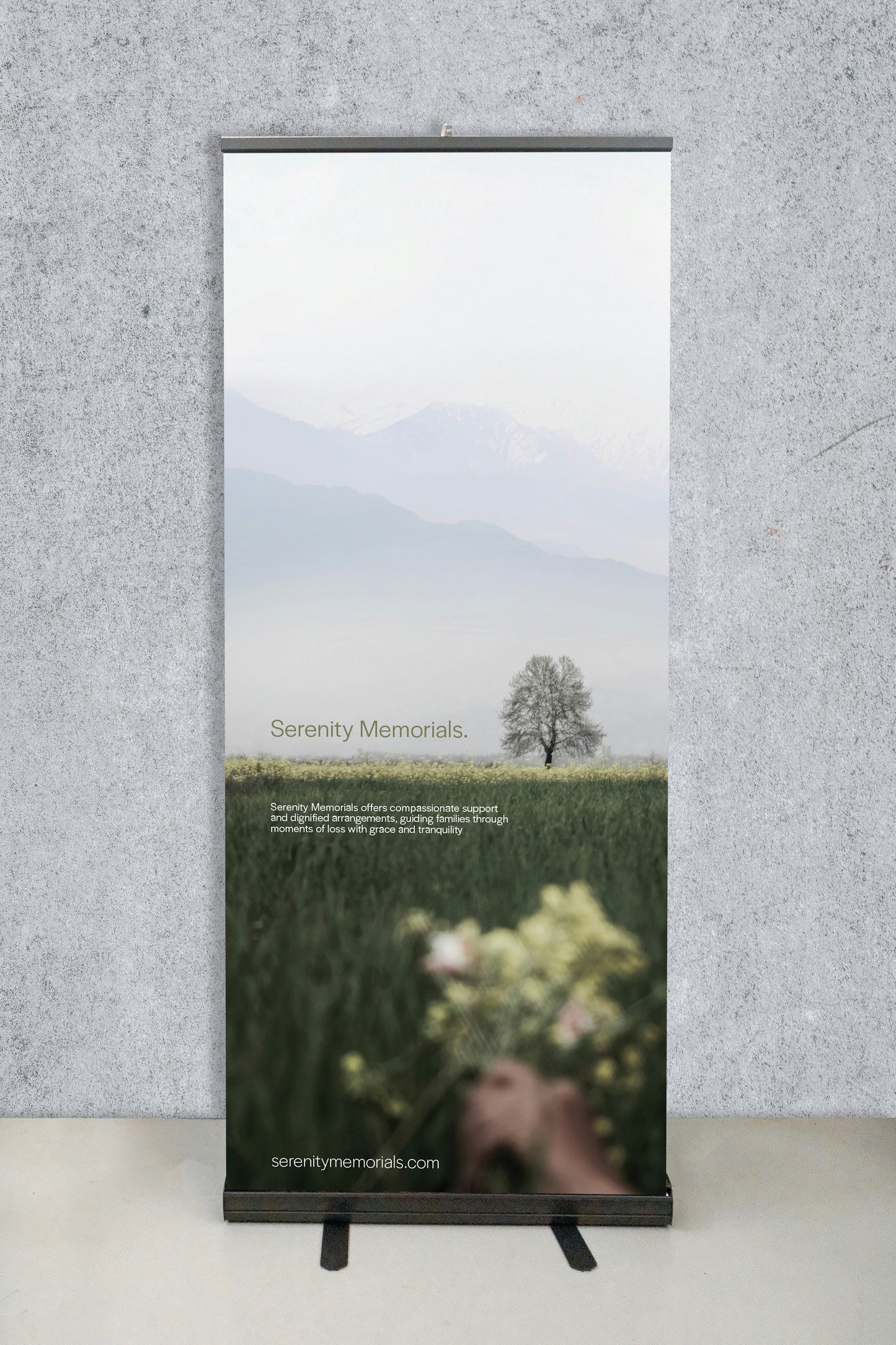 Standard Roll Up Banner Nature