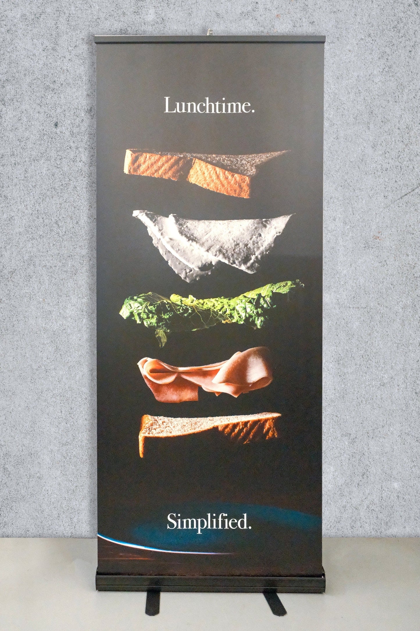 Standard Roll Up Banner Black Base