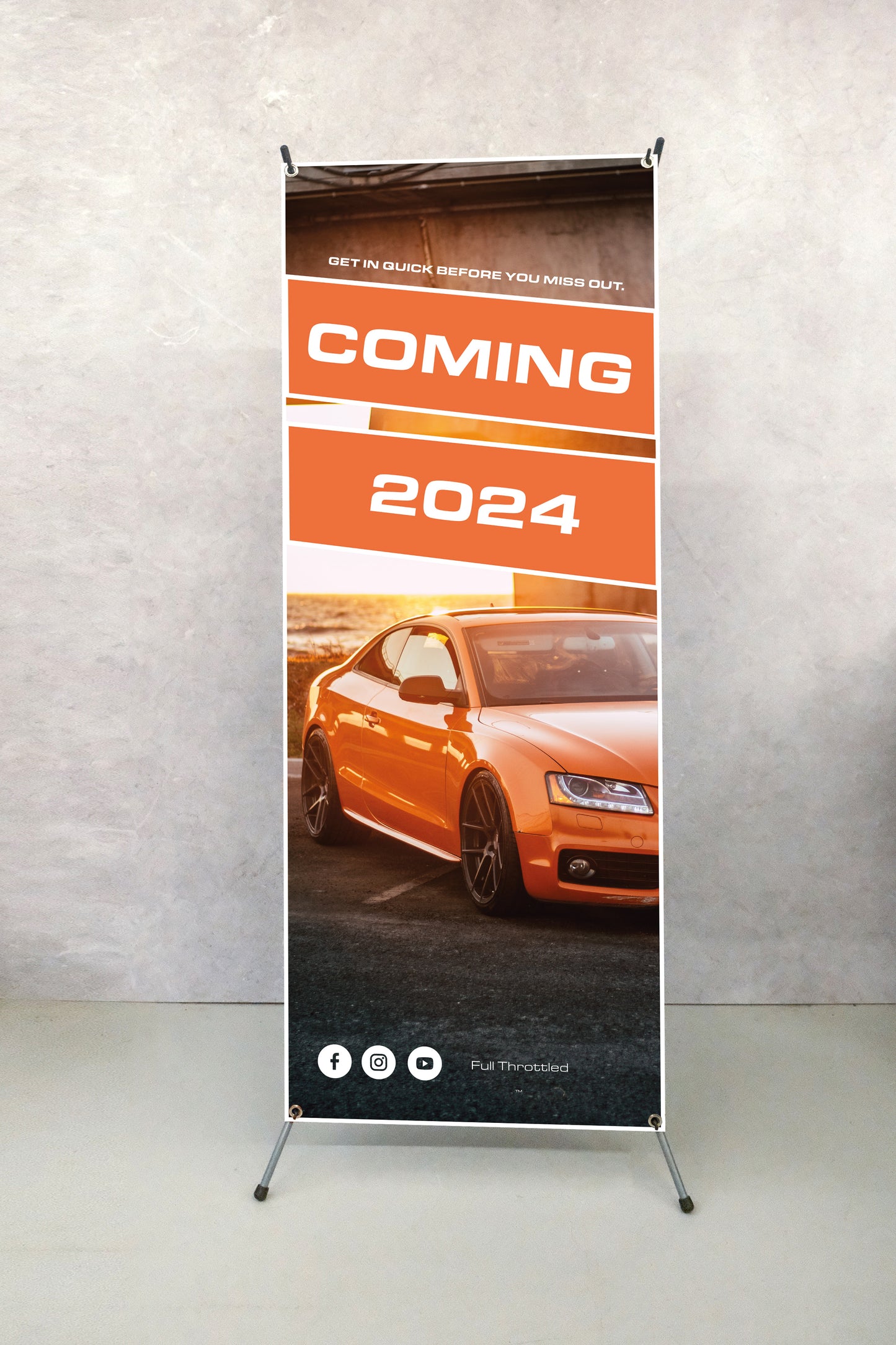 X Banner - Car Sales