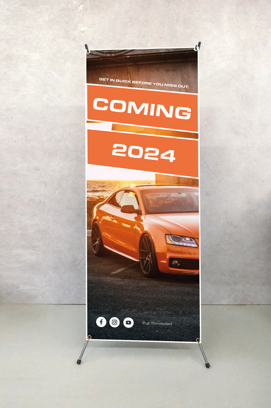 X Banner - Car Sales
