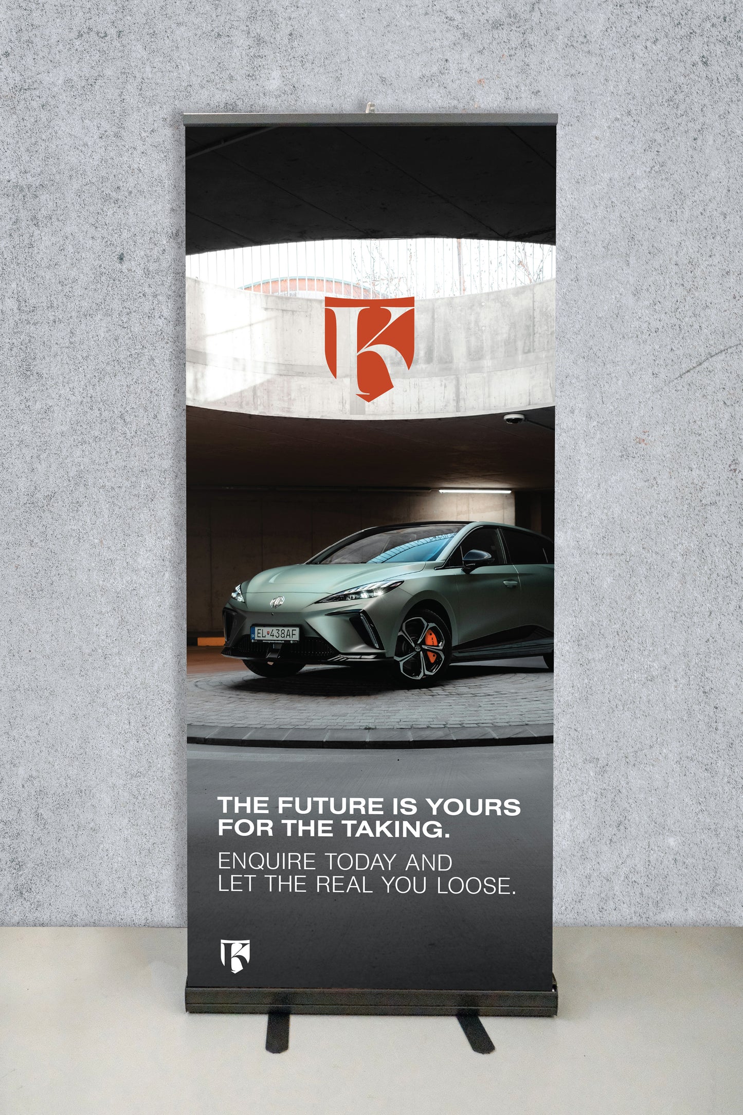 Standard Roll Up Banner Car Sales