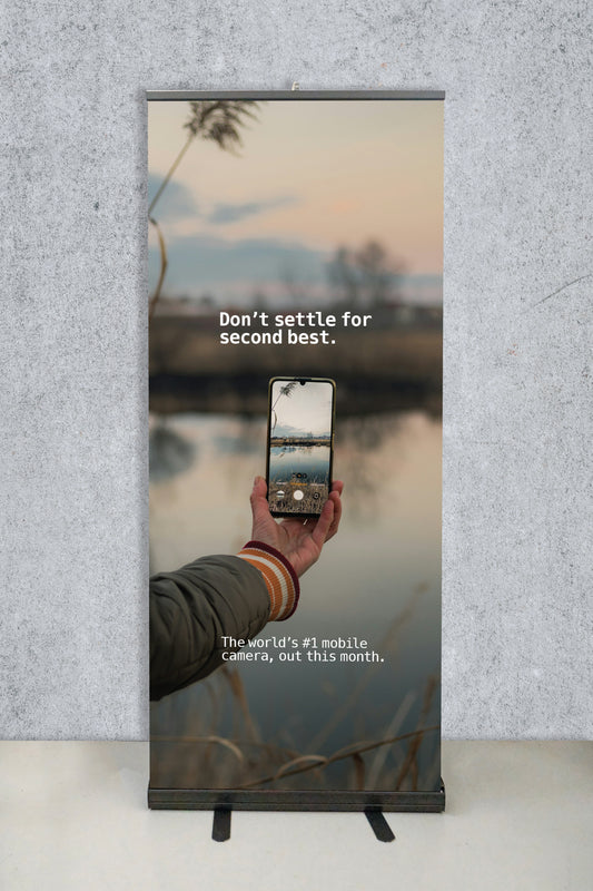 Standard Roll Up Banner Marketing Campaign