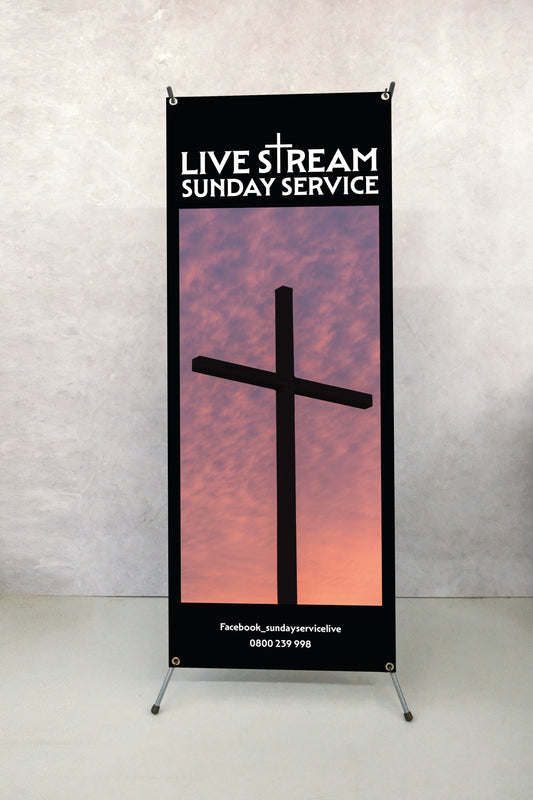 X Banner - Church