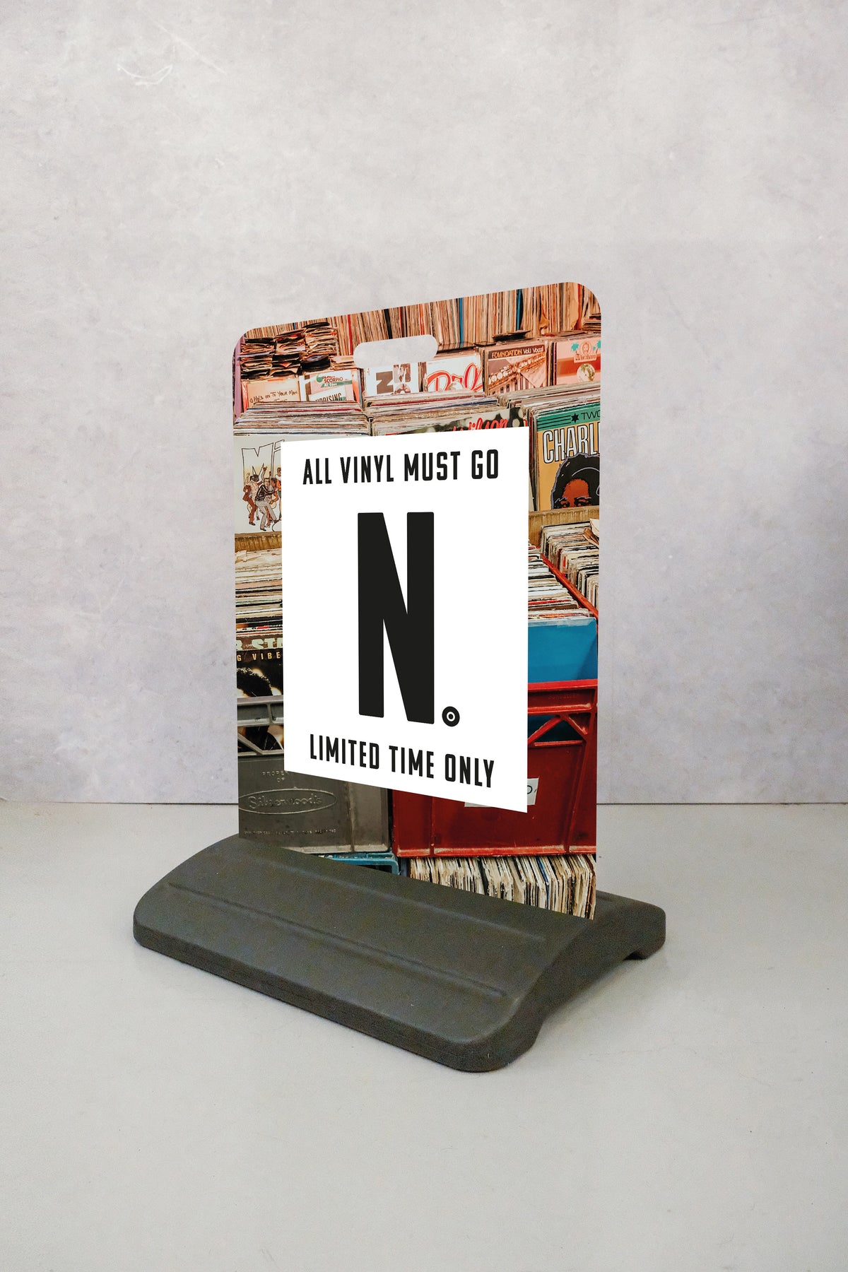 Standard Vinyl Store Footpath Sign | Outdoor Signage Advertising ...