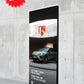 Luxury Vehicle Double Sided Pull-Up Banner