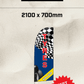 Ready-made Small Feather Tyres Flag