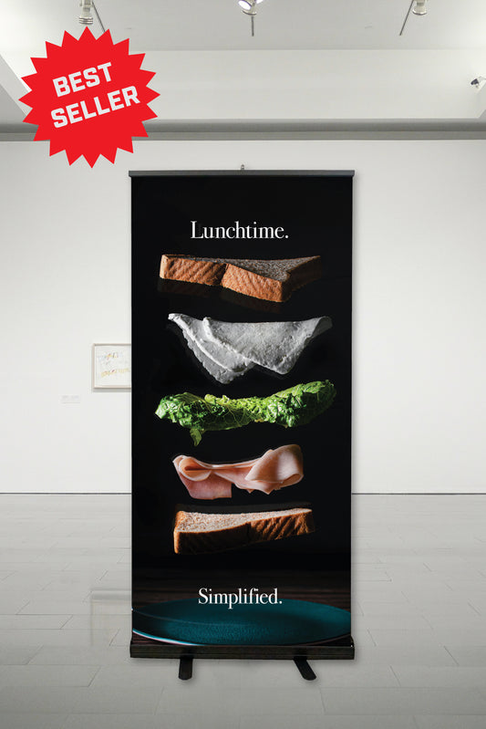 Standard Roll Up Banner Black Base