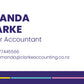Business Card Double Sided - Accounting