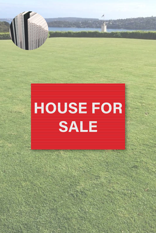 House For Sale Corflute Sign