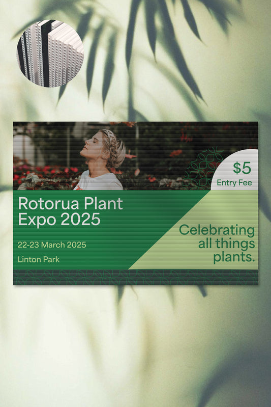 Plant Expo Corflute Sign