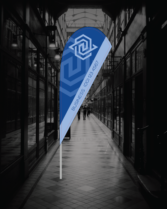 Small Business Teardrop Flag