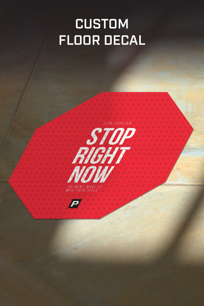 Store Sale Custom Floor Decal