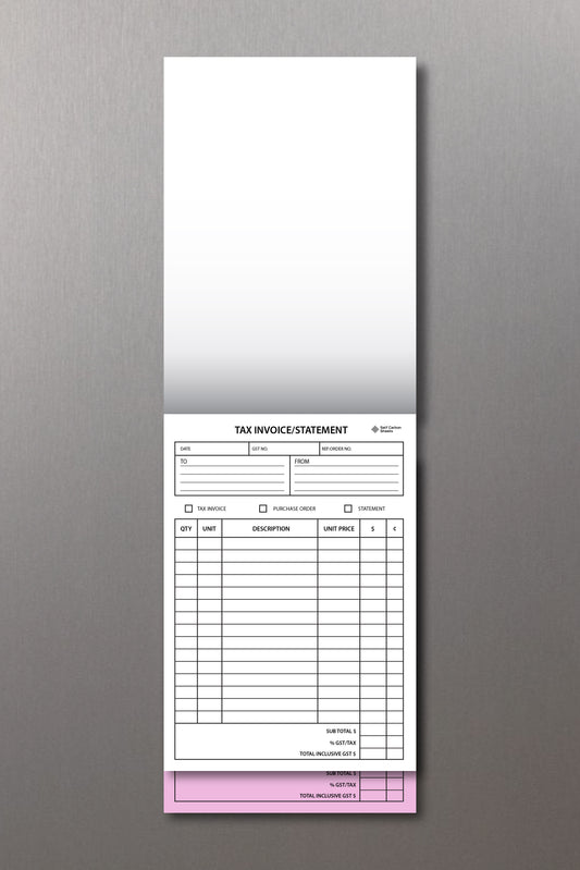 Custom Invoice Book
