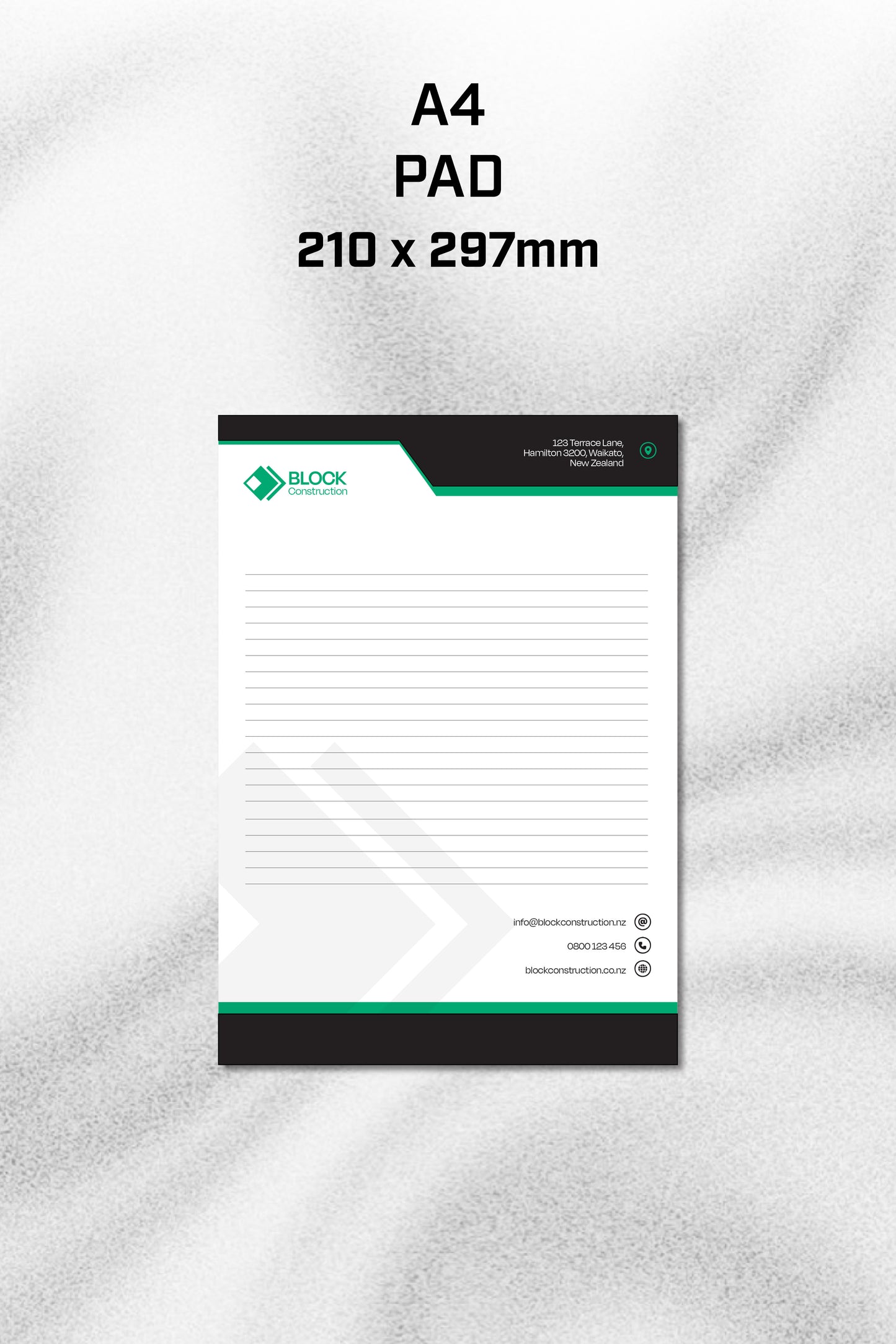 A4 Note Pad | 50 Leaves Pad