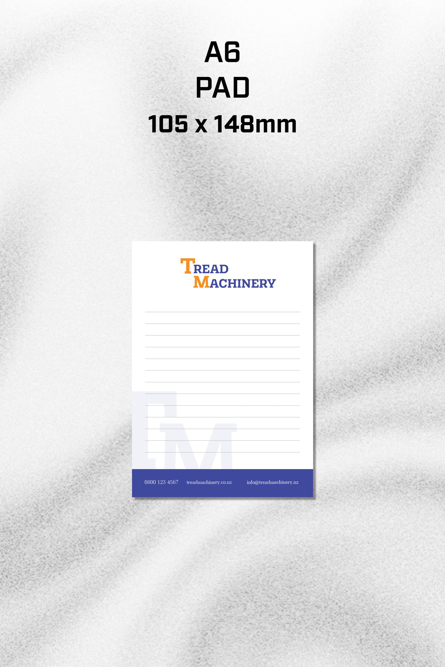 A6 Note Pad | 50 Leaves Pad