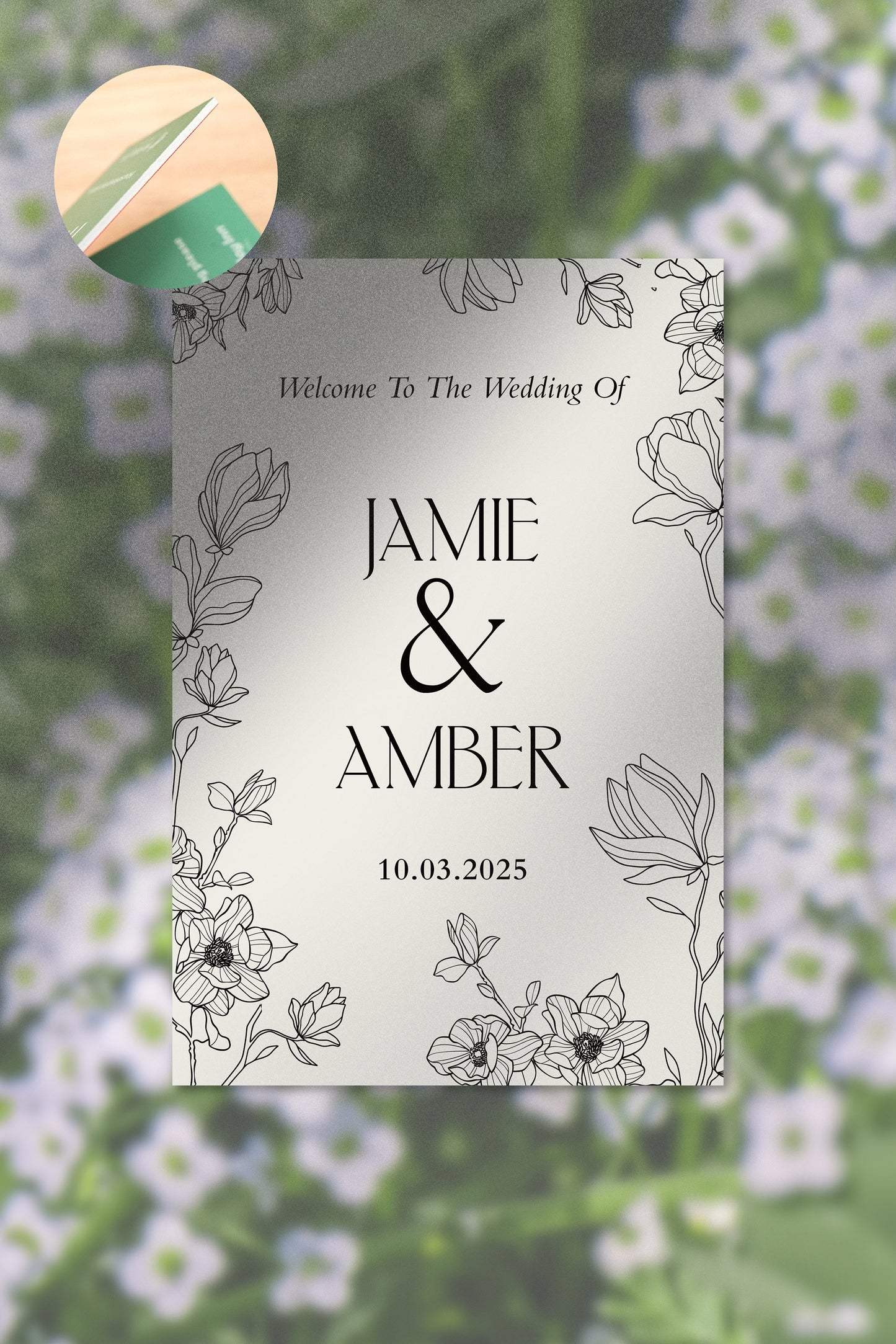 Wedding Palight Signage