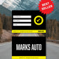Auto Company Service sticker