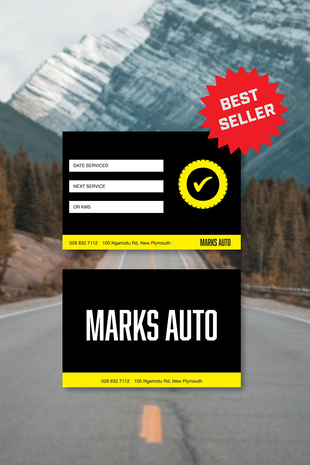 Auto Company Service sticker