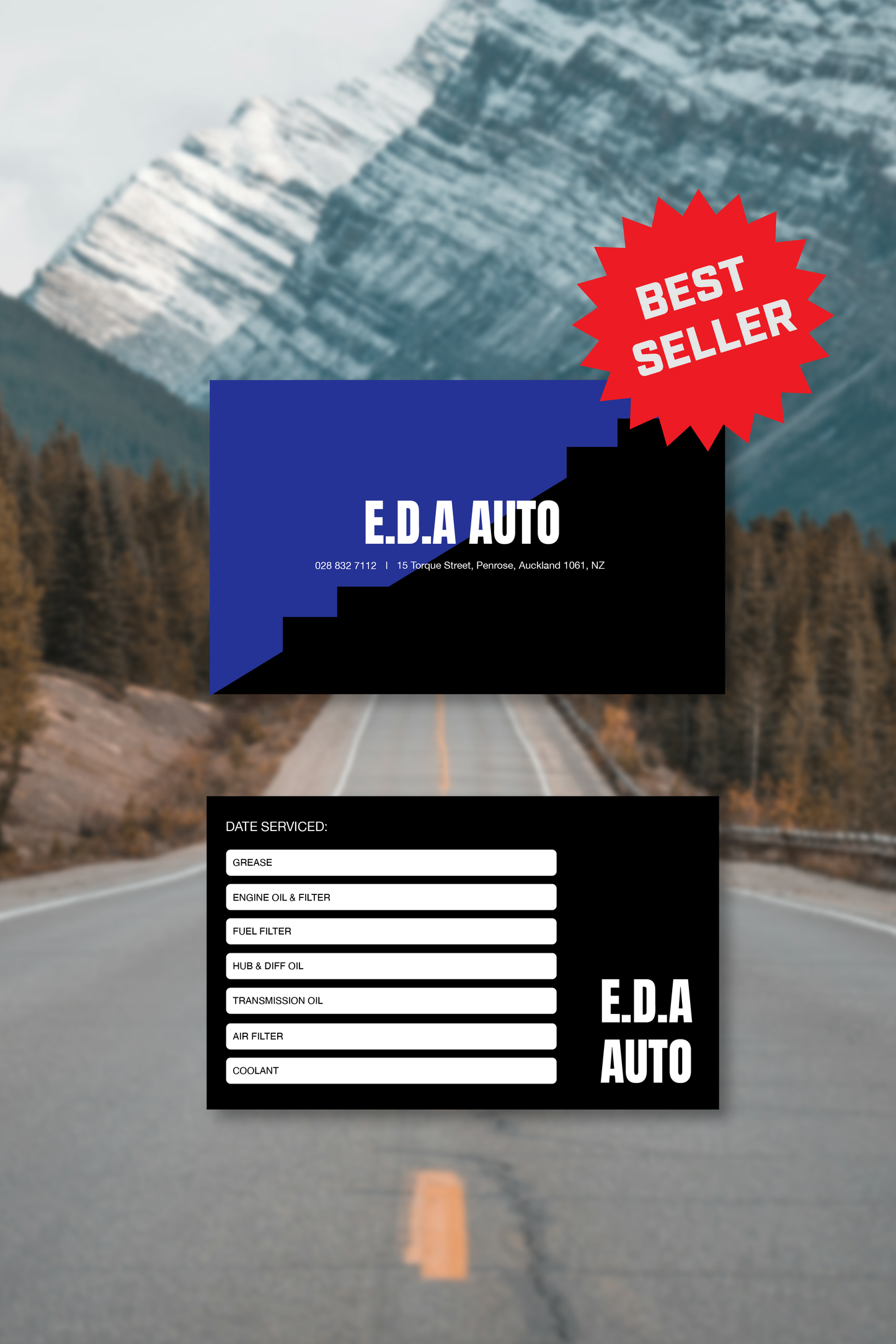 Auto Store Service Sticker