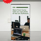 Advertising Roll Up Banner Black Base